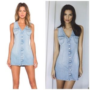 Tularosa Zoe denim dress size Large